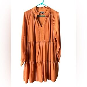 State Rust Color Dress